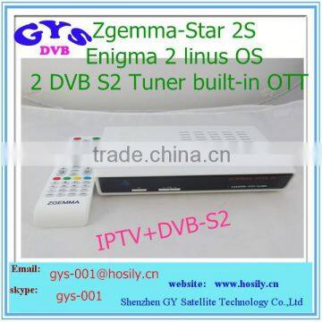 Enigma 2 Linux Zgemma star 2S Satellite Receiver