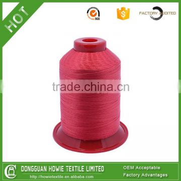 100% high tenacity polyester /filament polyester sewing thread