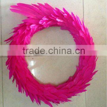 fuschia chiristmas wreaths