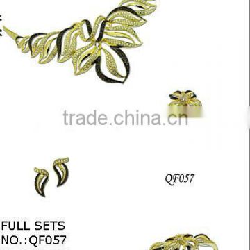 18k gold jewelry,gold plated jewelry,karat gold jewelrtQF057