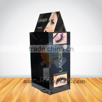 Custom cardboard eyelash display rack