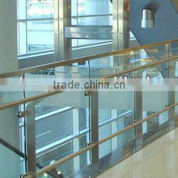 stainless steel glass railing/304/316 stainless steel glass railing