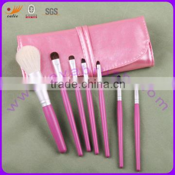 7pcs travelling cosmetic brush kits