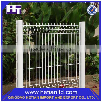 Made In China Safe Cross Rail Color Steel Fence Panel