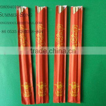 Clear Disposable Bamboo Round Chopsticks custom chop sticks
