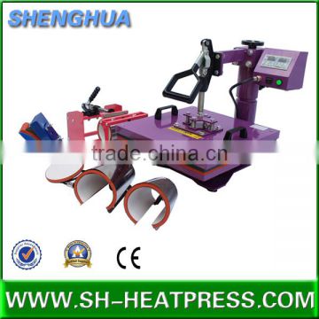 Multi-functional heat press machine combo all in one 8in1, 6in1, 4in1 for sale