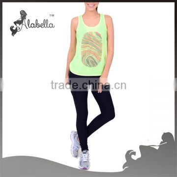 Wholesale women fitness tank tops fitness dri fit shirts yoga clothing