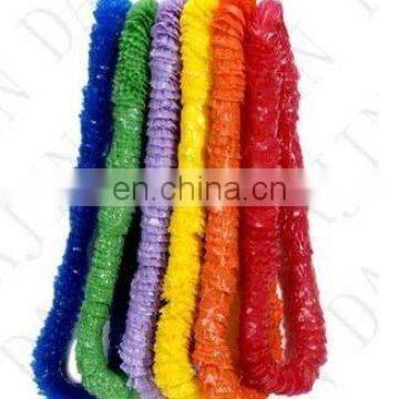 Promotional plastic flower lei