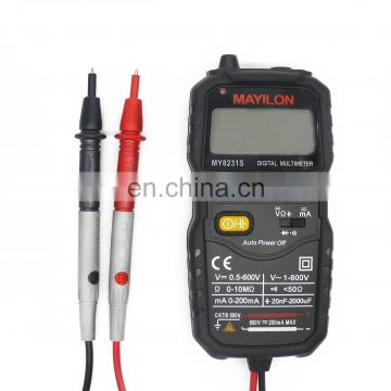 Pocket full-automatic digital multimeter does not need to shift gears