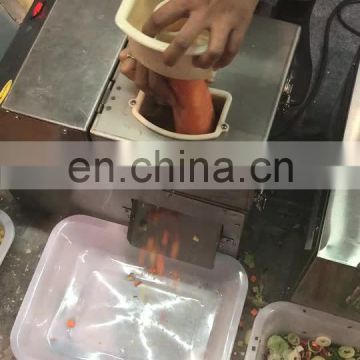 apple and carrot and cucumber industrial vegetable cutting machine