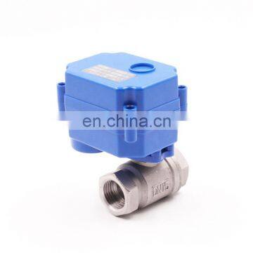 electric water brass ball control valve 2 wire 3 wire 5 wire electric motor operated control valve