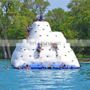 Custom High Quality Inflatable Floating Iceberg For Inflatable Pool Toys Inflatable Floating Island
