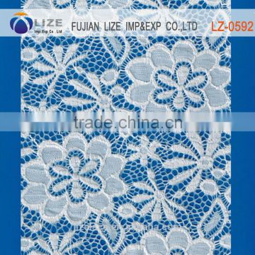 lace fabric for making bed sheets/fabric for curtainsLZ-0592