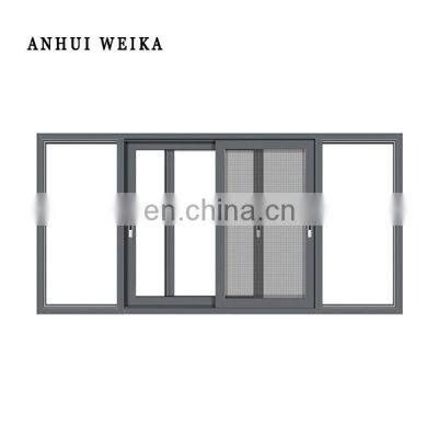 Aluminum frame glass windows with Cheap Price Doorwin Latest simple design aluminum sliding window