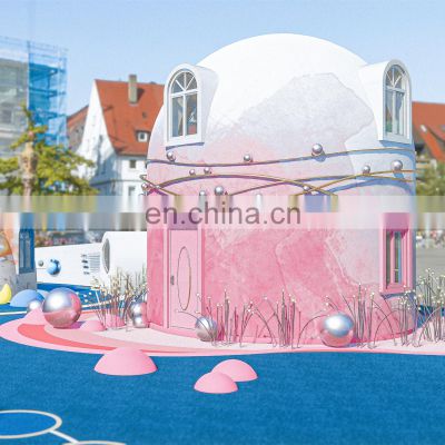Customized Waterproof Outdoor Glamping Garden Office Pod Graphene Eps Prefabricated Dome Residential Home