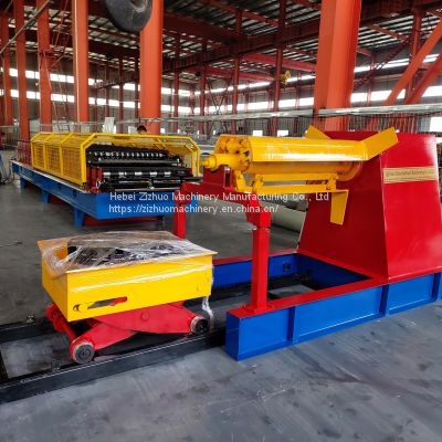 Wholesale Price Double-Layer Corrugated Acanalado and Trapezoidal Tr4 Tr5 Roofing Sheet Cold Roll Forming Building Material Making Machine