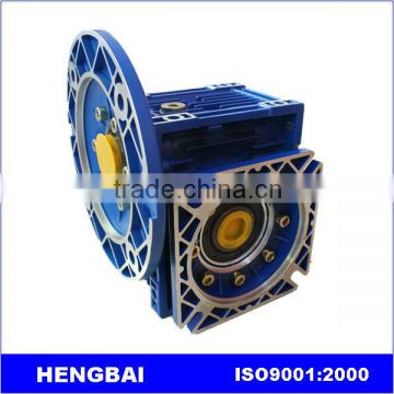 ISO9001 Aluminum Worm Gearbox 90 Degree Gear Drive