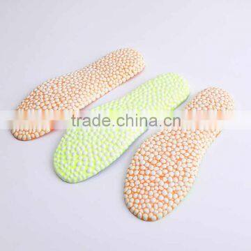 Tailored odor elimination padded foam sports cushioned insoles