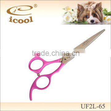 6.5 inch Special Rubber Paint handle Pet Grooming scissors