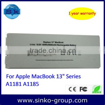 10.8V 60Wh Brand New Laptop Battery for Apple MacBook Air 13" A1181 A1185 MA561 MA566 MA254 MA700