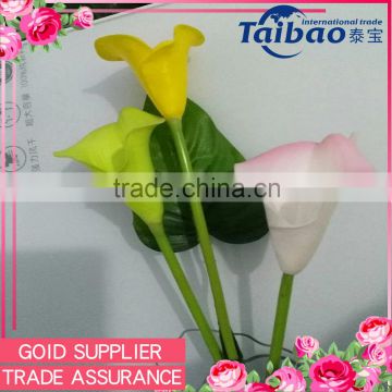 3heads real touch calla lilies bouquet wholesale PU calla lilies bouquet wholesale