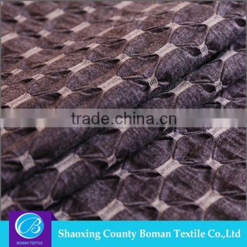 Best selling Fancy Jersey jacquard polyester clothing fabric