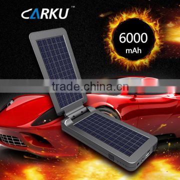 New Arrival Carku Epower-14 6000mAh motorcycle automobile Portable solar charging power bank 12V car Jump starter