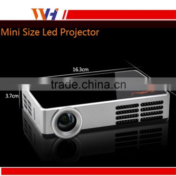 Hot Sale Mini Size 1280*800 DLP Digital 3D Meeting Advertisement Led Projector