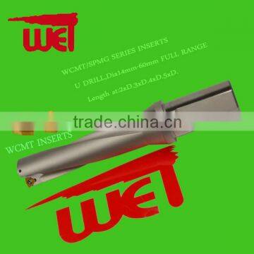 indexable insert hard metal drill for metal drilling machine