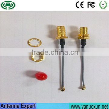 Low Noise 15cm Length Cable Pigtail Cable IPEX To SMA RF Pigtail Cable With IPEX Type Connector