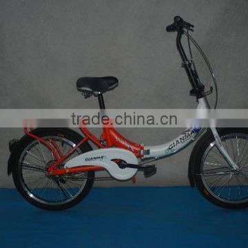 20 inch flat tire folding bicycle