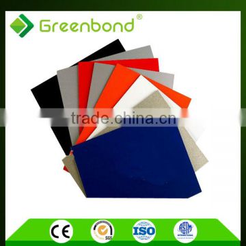 Greenbond aluminum composite panel pe/pvdf coated acp