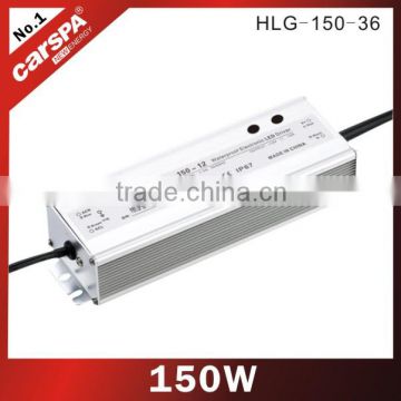 150W Switching Power Supply LED Waterproof with adjustable PFC function HLG-150-36