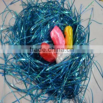 Free Design Holographic Easter Grass For Decoration