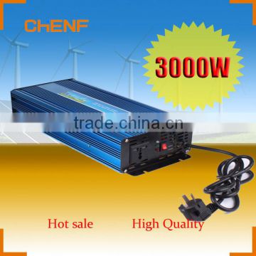 Chenf 3000W Hot in Europe Adjustable Charger DC to AC Solar Grid Inverter With Charger