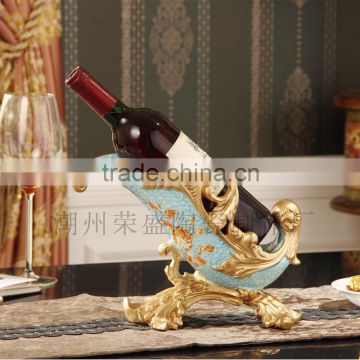 Home Decoration Beautiful Ceramic Champagne Bottle Holder