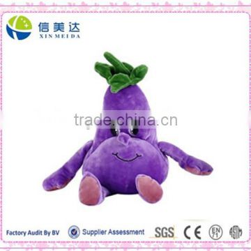 Plush Xmas 30cm Soft Vegetable Eggplant Toy
