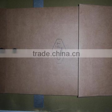 kraft paper envelopes with gusset and logo printing for shirt packaging, scarves