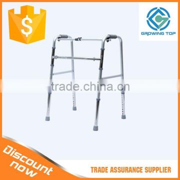 Folding Adjustable Aluminum adult walker without wheels                        
                                                Quality Choice