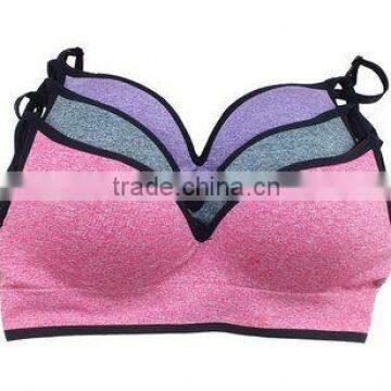 Jinhua xinmei custom made sports bra pump bra top