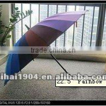 2012 new fashion rainbow umbrella