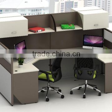 office workstation partition design for 4 people