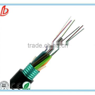 Low price 6 core Unitube Light-armored GYXTW fiber optical cable, 6 core outdoor fiber optic cable