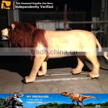 My-dino simulated animals life size lion statues for sale