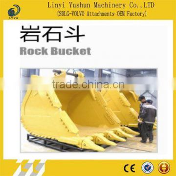 rock bucket ,OEM in competitive price, bucket for wheel loader and excavator