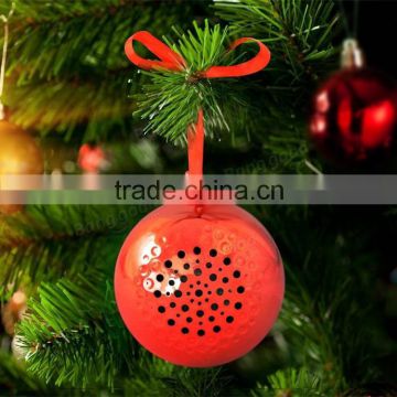 Mini Wireless Jingle Bell Bluetooth Subwoofer Speaker for Chrimas Tree