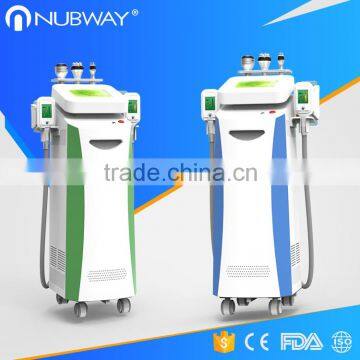 Flabby Skin CE Approval!Nubway Vacuum Laser Cryolipolysis Cellulite Double Chin Removal Reduce Fat Freeze Massage Weight Loss Slimming Beauty Machine