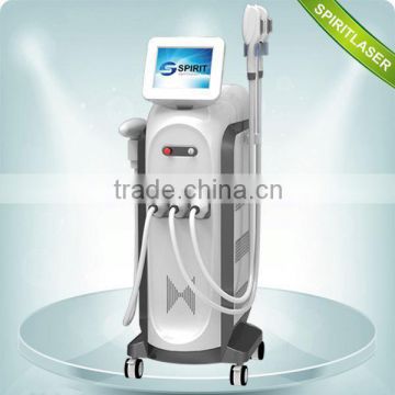 Powerful Movable Screen 3 in 1 Multi-function Machine CPC Q switch ND YAG laser skin whitening machine 10HZ