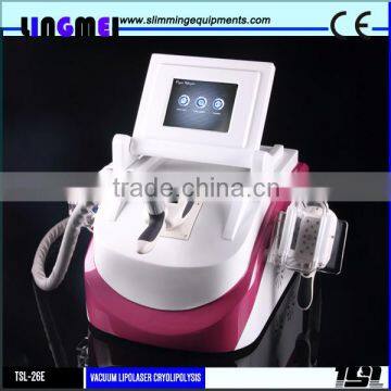 3 in1 high effective cryolipolysis vacuum laser diodo lipo slim