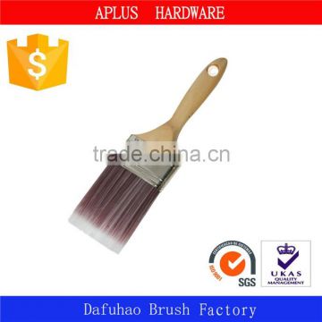 paint brush filament synthetic fiber piant brush with wooden handle